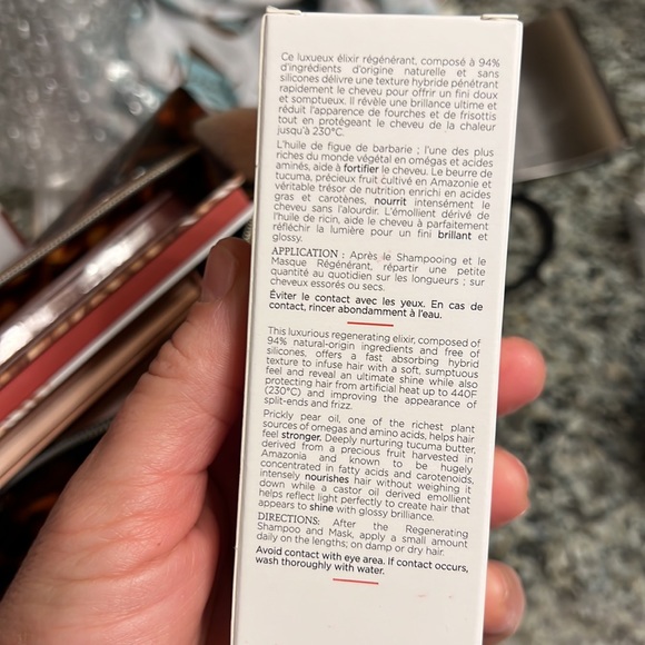 NIB christophe robin regenerating serum for hair prickly pear - Picture 4 of 6